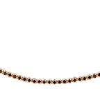 5,71 ct. Schwarz Stein Tennis Collier