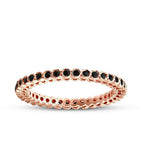 0,13 ct. Schwarz Stein Memoire-Ring