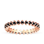 0,78 ct. Schwarz Stein Memoire-Ring