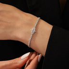 Tennis-Trend-Armband aus Gold