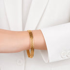 Ajda-Armreif aus Gold