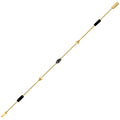 Herrenarmband aus Gold mit schwarzem Spinell