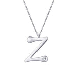 0,02 ct. Diamant Halskette Buchstabe Z