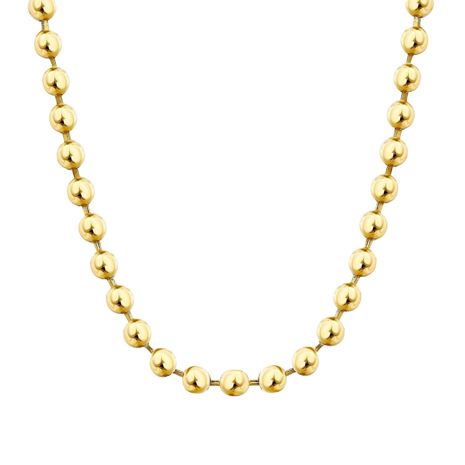 Kugelkette aus Gold