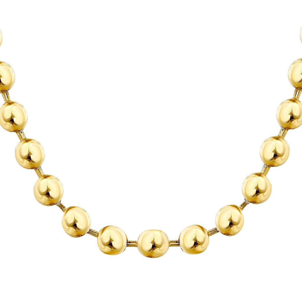 Kugelkette aus Gold