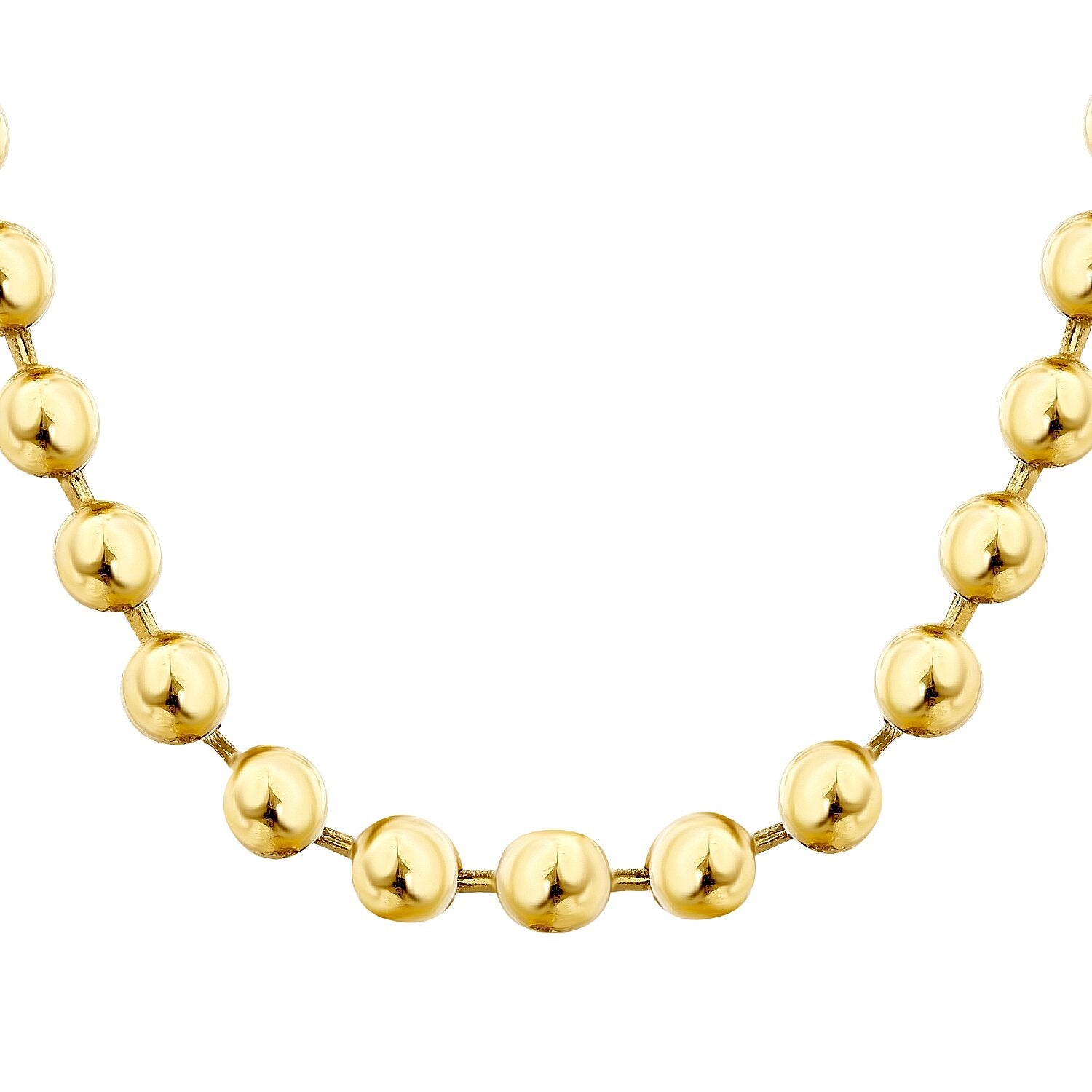 Kugelkette aus Gold