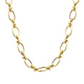 Hohl-Kette aus Gold