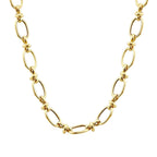 Hohl-Kette aus Gold
