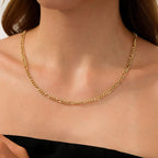 Figarokette aus Gold
