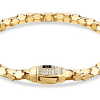 Design-Armband aus Gold