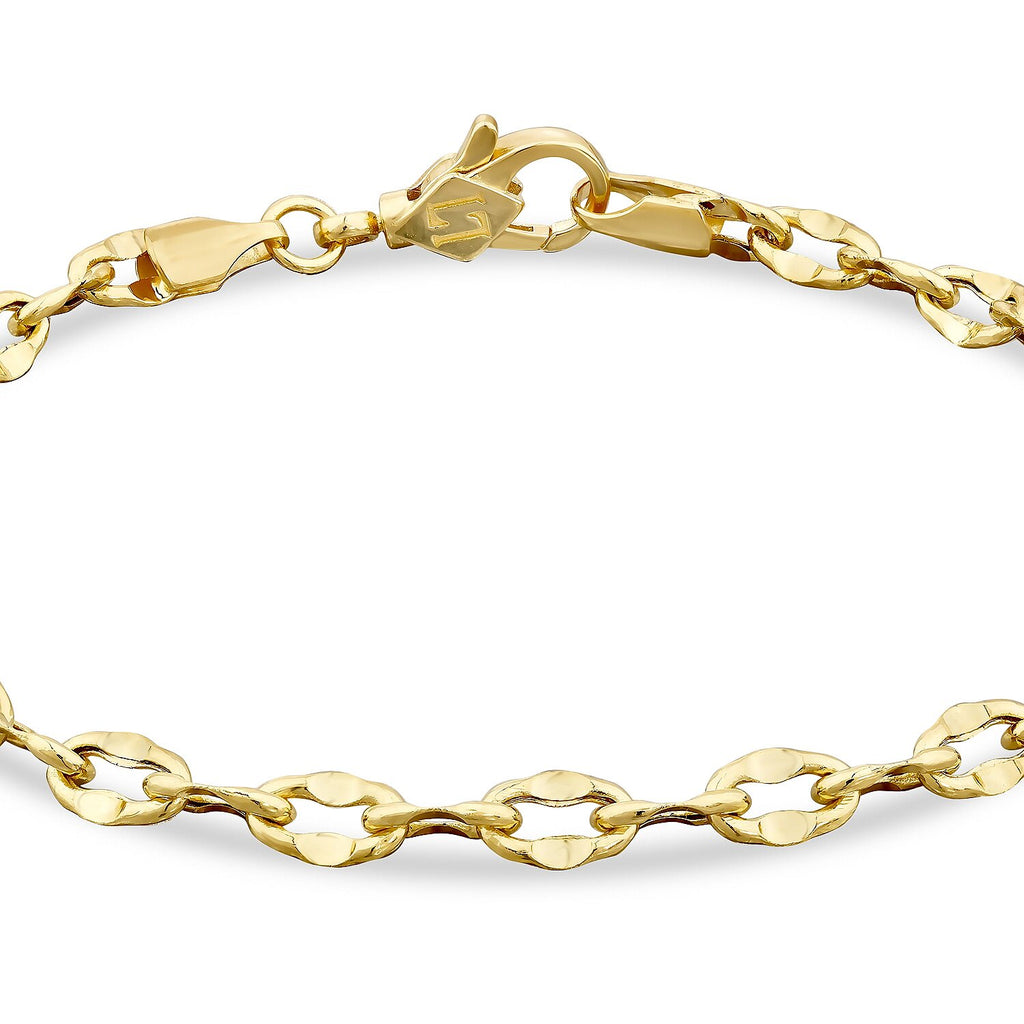 Trend-Armband aus Gold