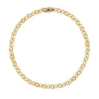 Gourmetarmband mit Steinen aus Gold