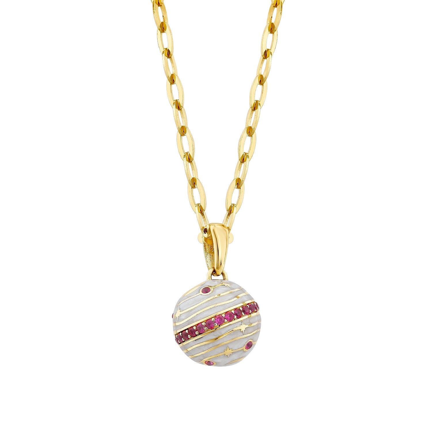 Planetenkette aus Gold