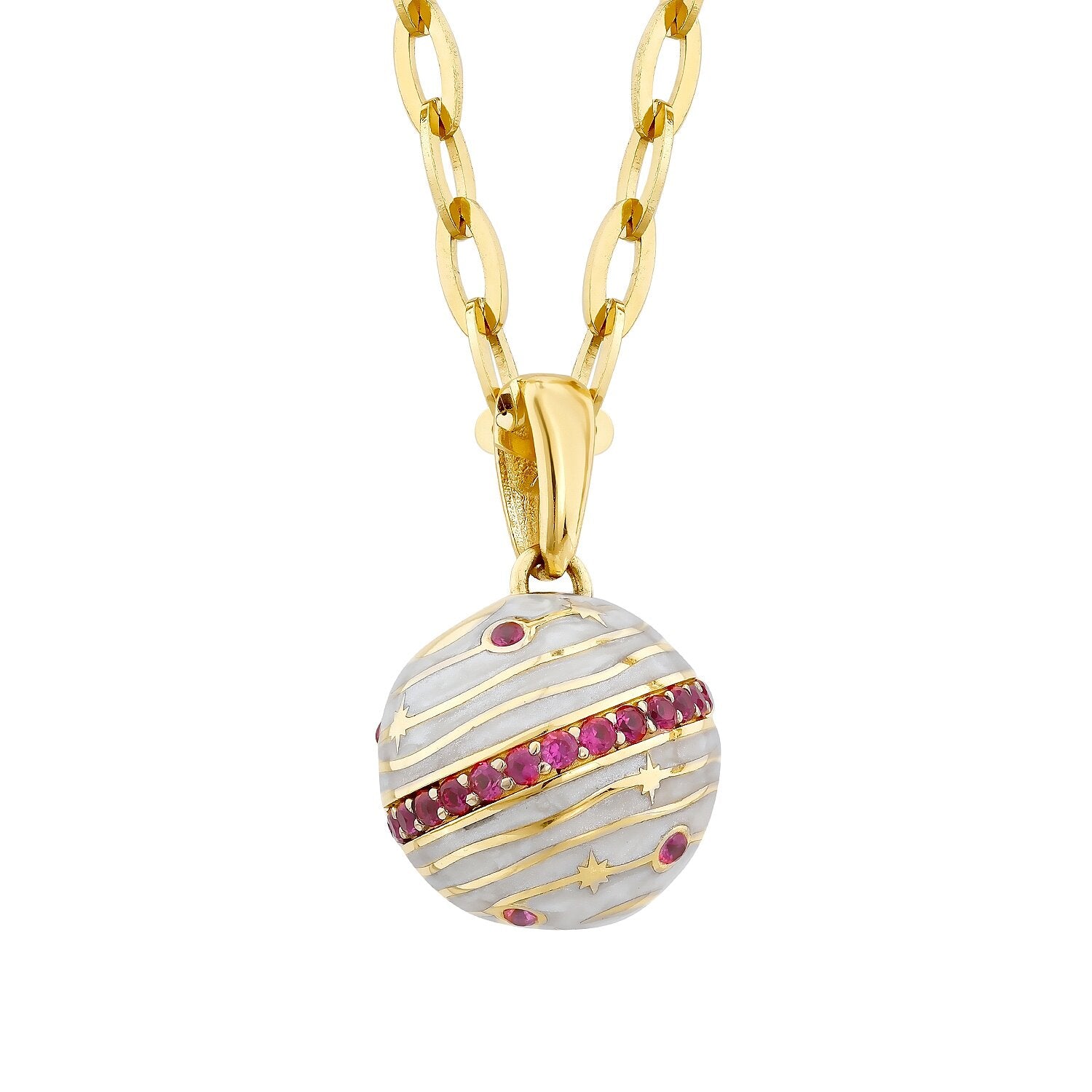 Planetenkette aus Gold