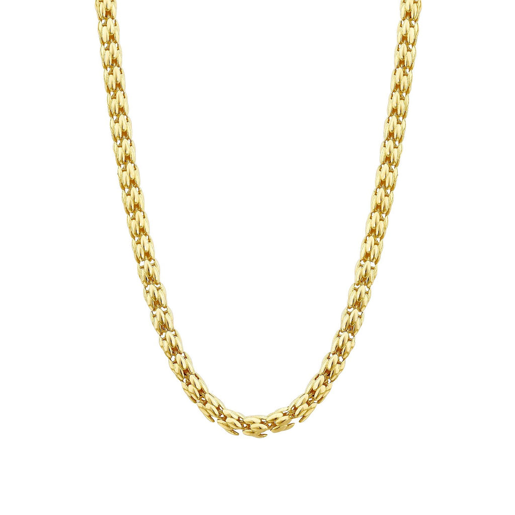 Design-Kette aus Gold