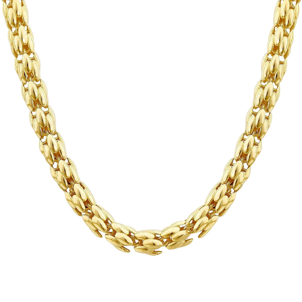 Design-Kette aus Gold