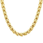 Design-Kette aus Gold