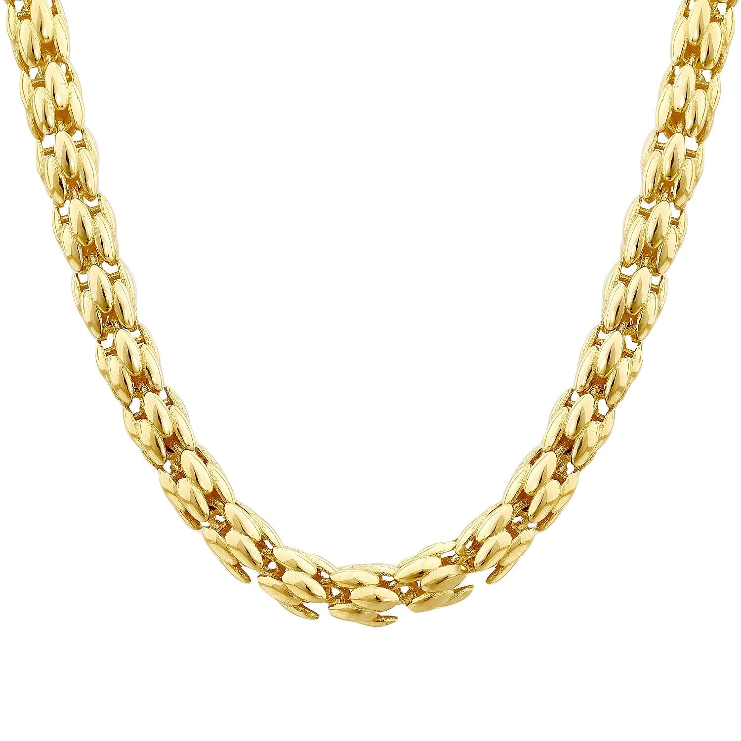 Design-Kette aus Gold