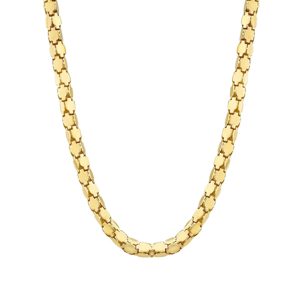 Design-Kette aus Gold