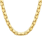 Design-Kette aus Gold