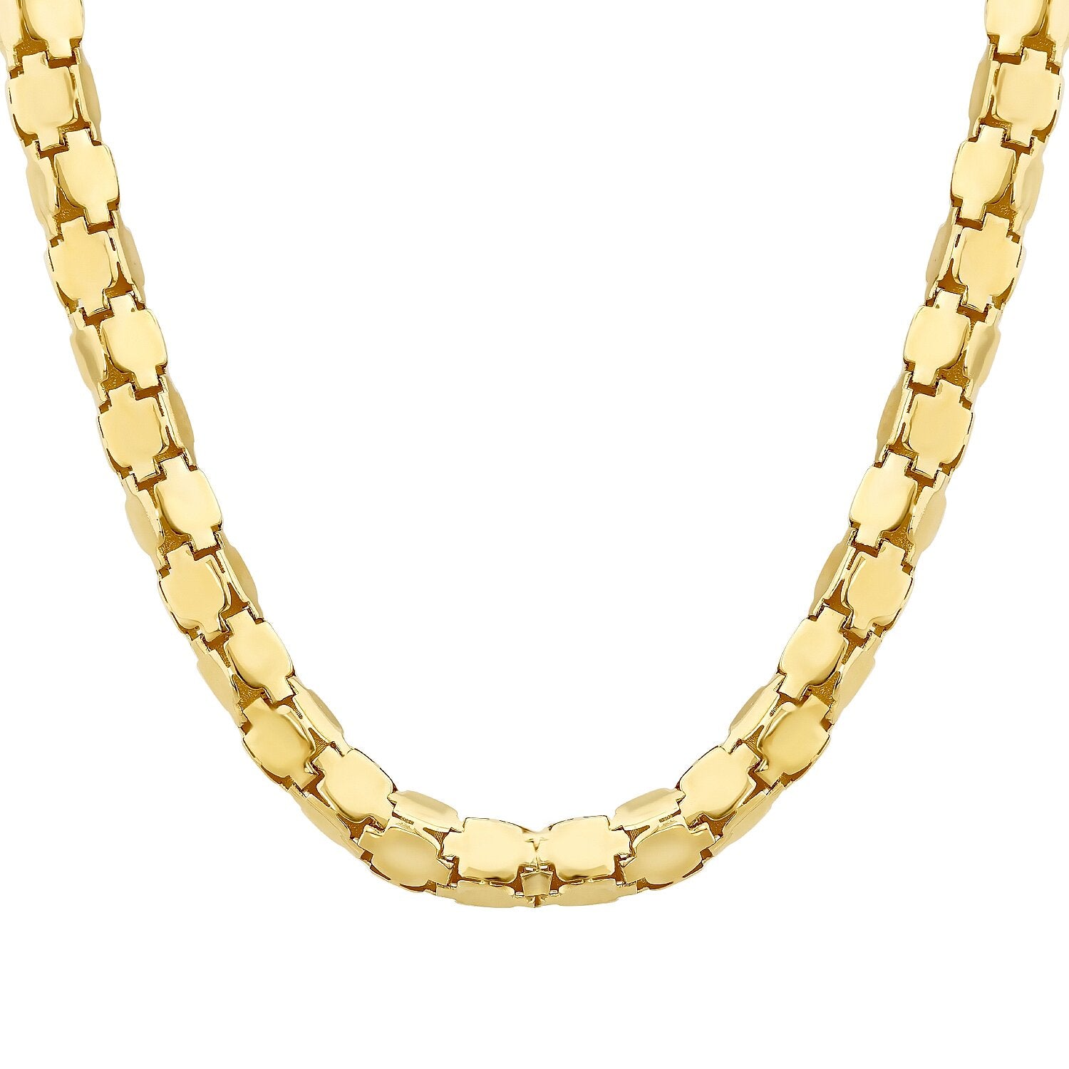 Design-Kette aus Gold