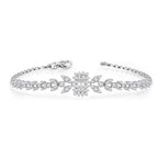 Baguette-Armband aus Gold