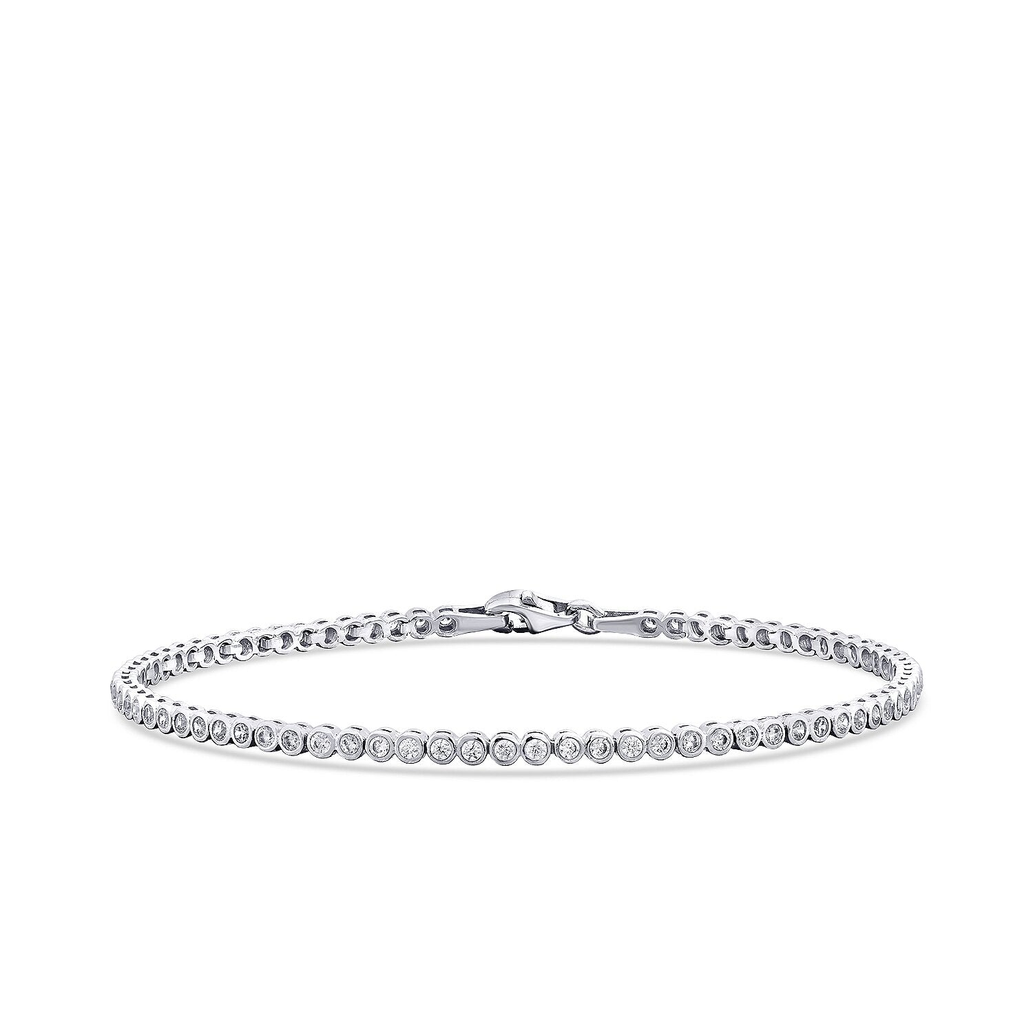 Tennisarmband aus Gold