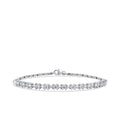 Trend-Armband im Baguetteschliff aus Gold