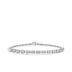 Trend-Armband im Baguetteschliff aus Gold