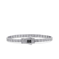 Einreihiges Steinarmband aus Gold