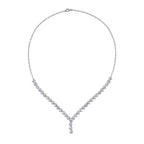 Baguette-Design-Collier aus Gold