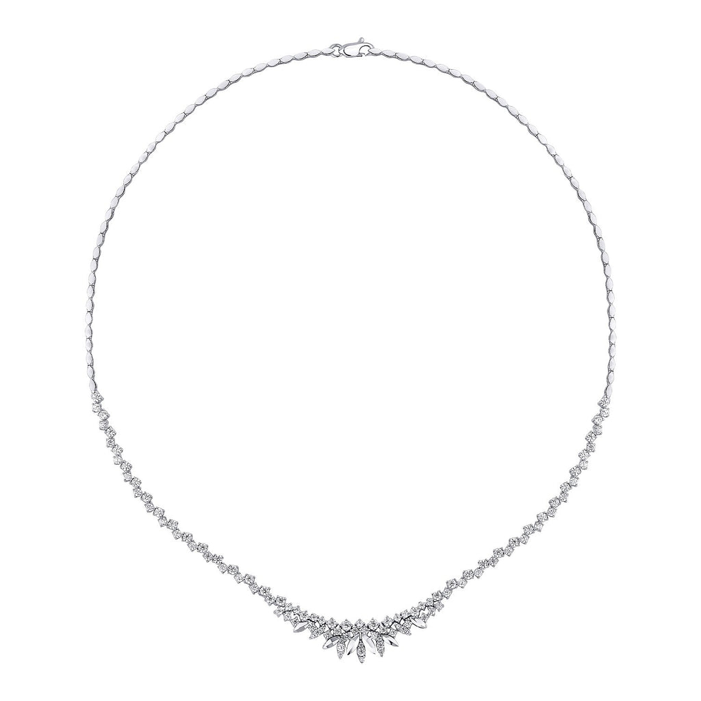 Trend-Collier aus Gold