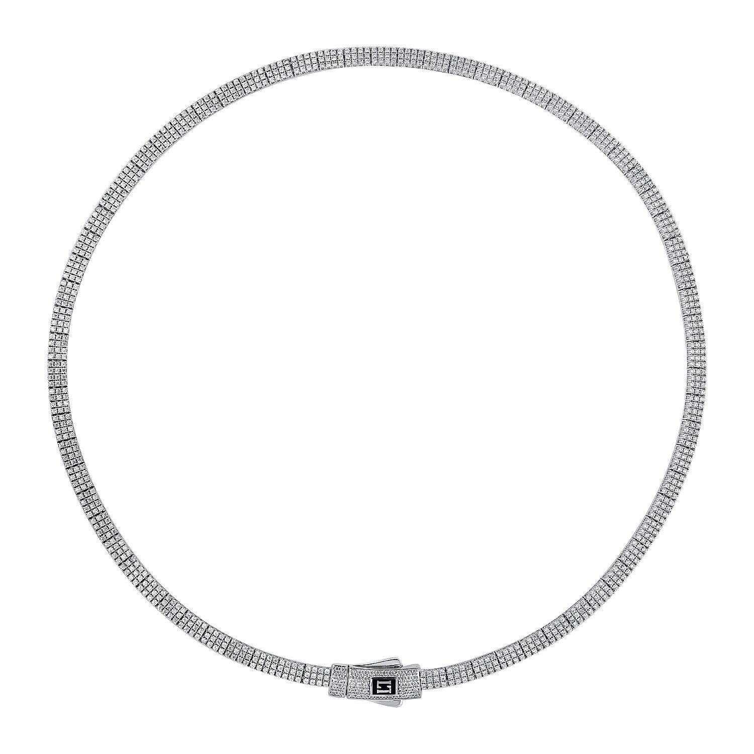 Collier mit Stein aus Gold