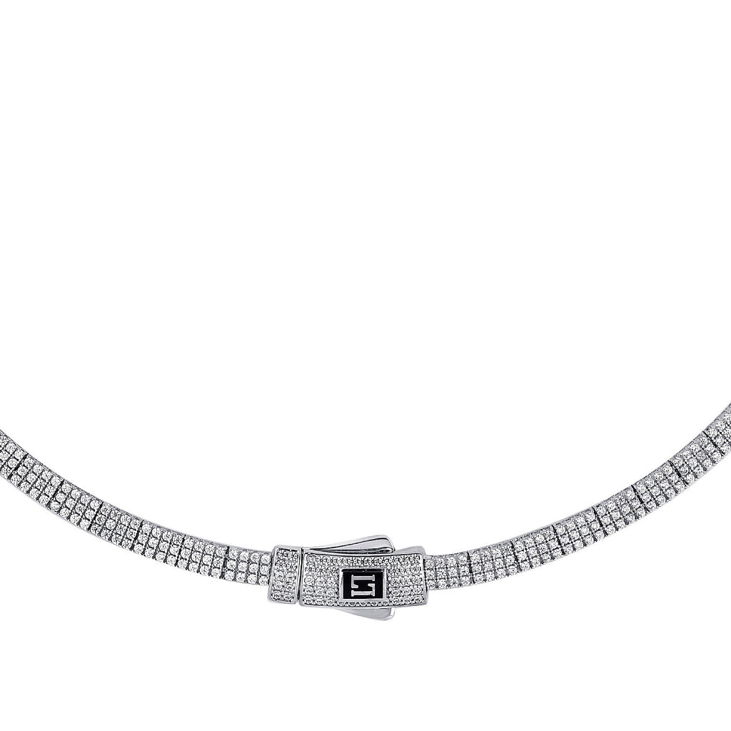 Collier mit Stein aus Gold