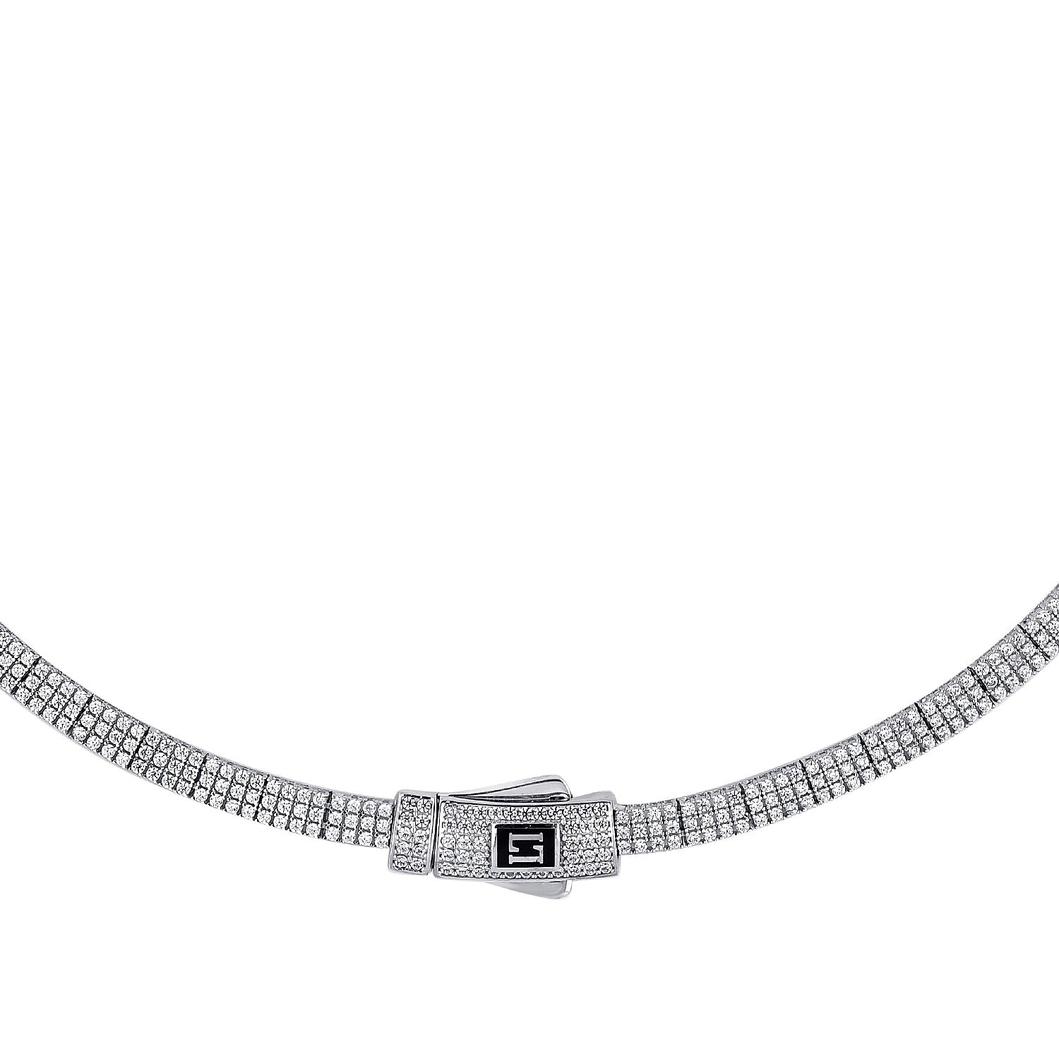 Collier mit Stein aus Gold