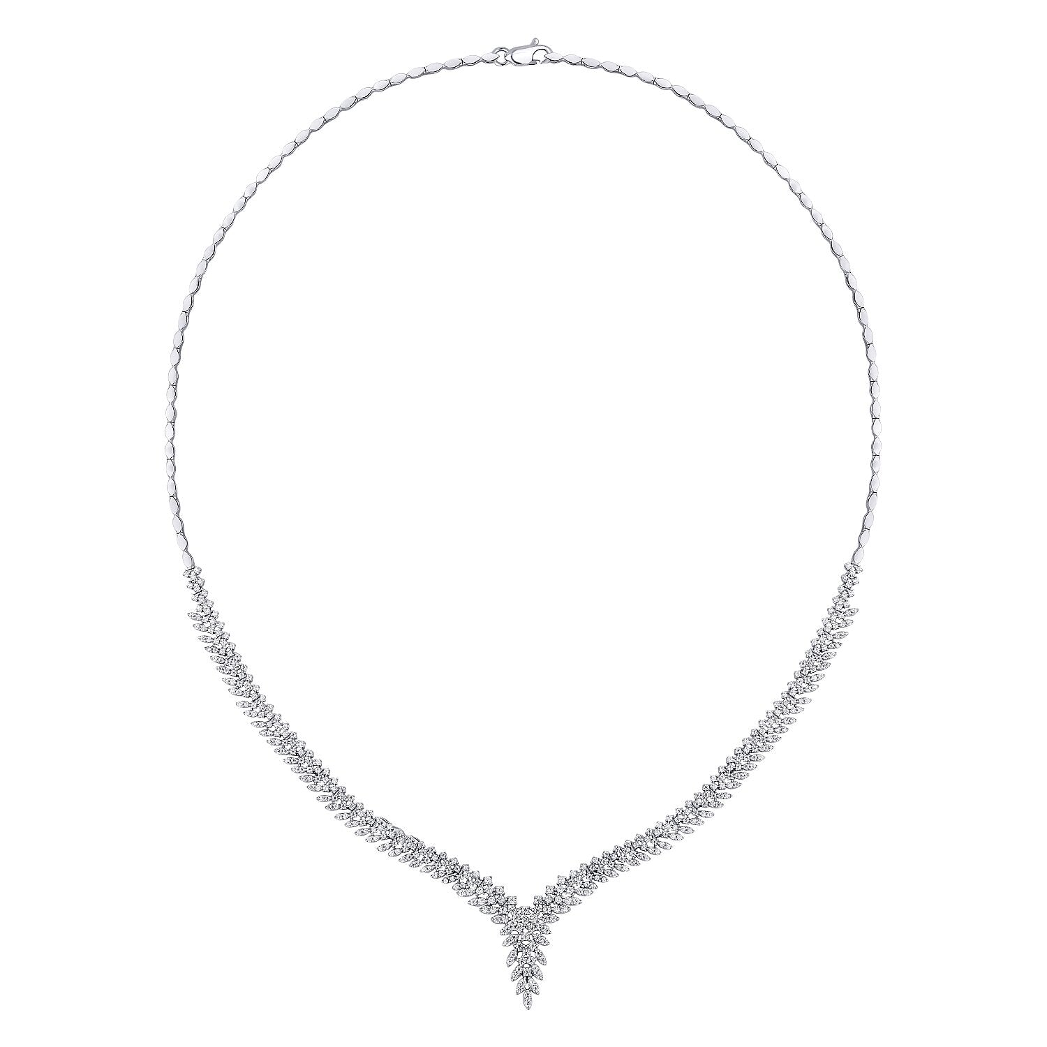 Design-Collier aus Gold
