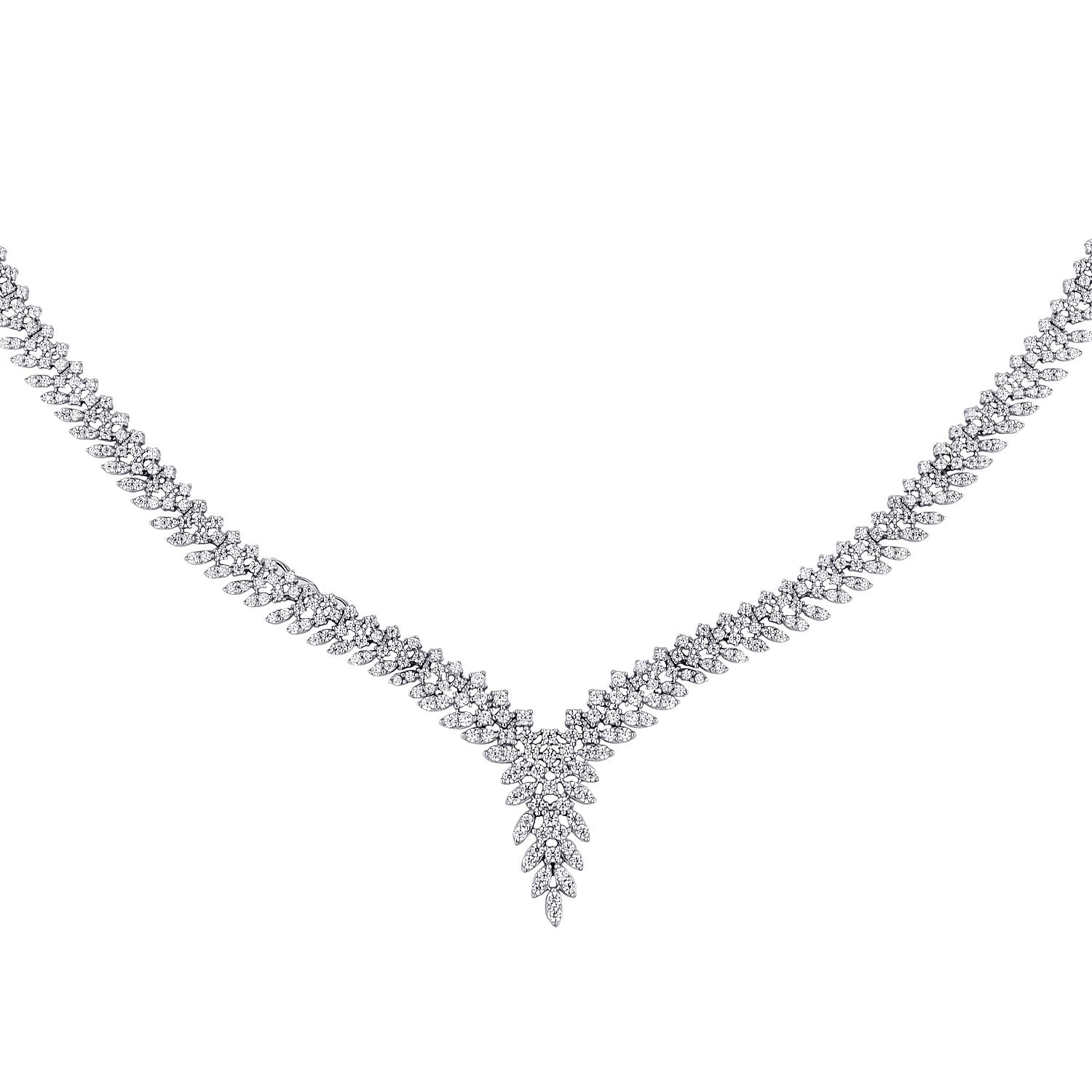 Design-Collier aus Gold