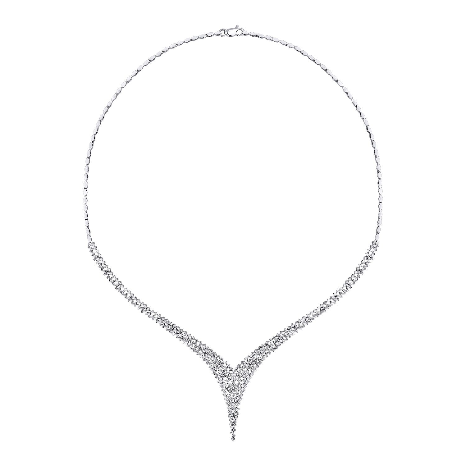 Collier mit Stein aus Gold