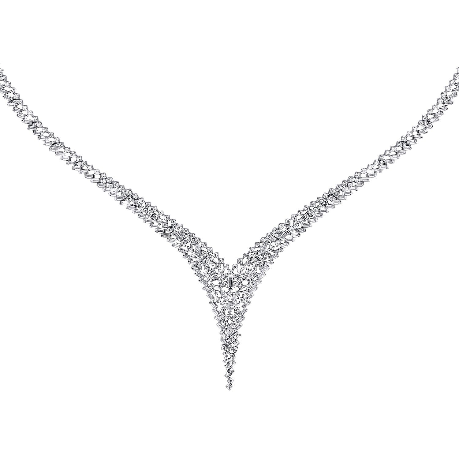 Collier mit Stein aus Gold