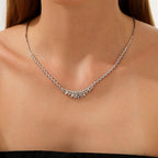 Trend-Collier aus Gold