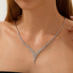 Collier mit Stein aus Gold