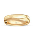 Gewölbter Herren-Ehering aus Gold (5 mm)