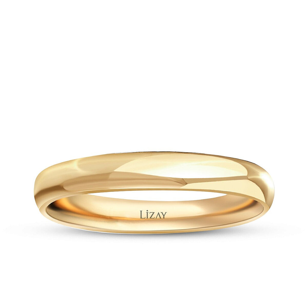 Partner-Eheringe-Set aus Gold