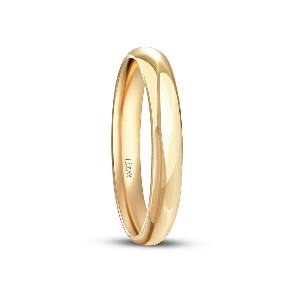 Partner-Eheringe-Set aus Gold