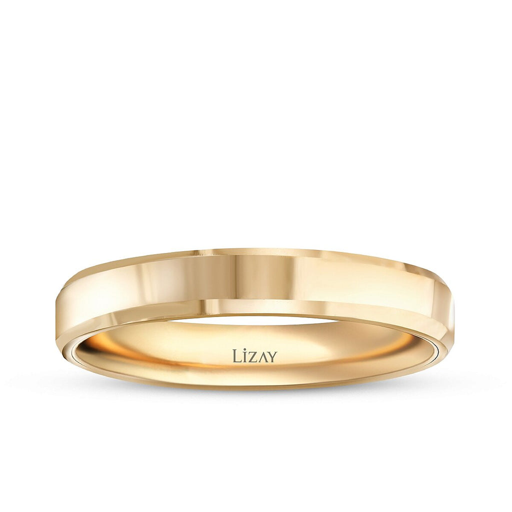 Partner-Eheringe-Set aus Gold
