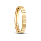 Gemustertes Partner-Eheringe-Set aus Gold
