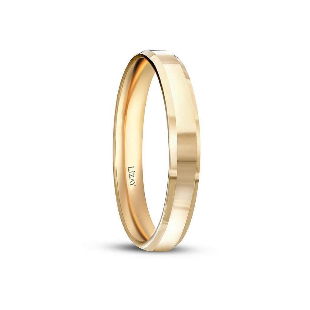Partner-Eheringe-Set aus Gold