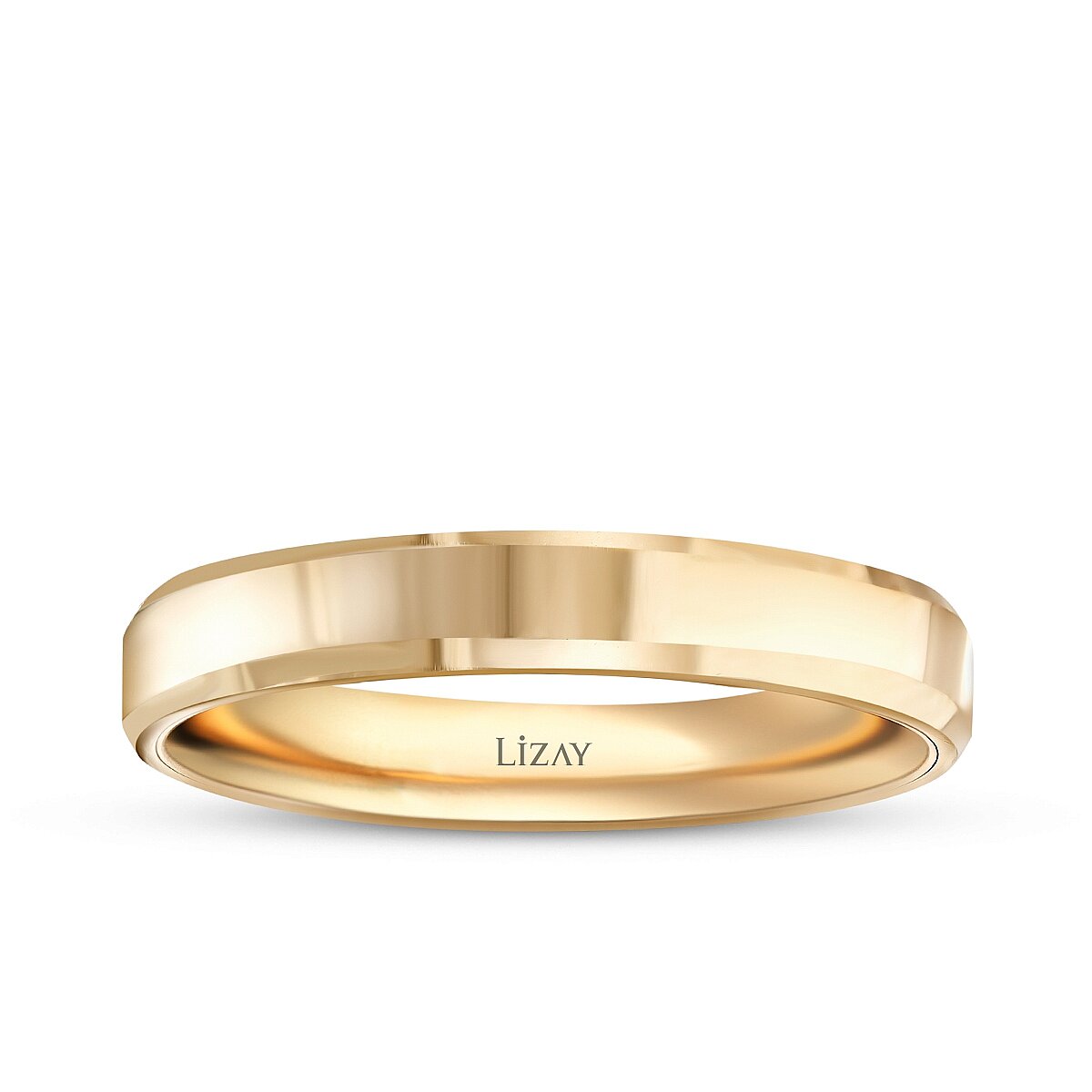 Partner-Eheringe-Set aus Gold