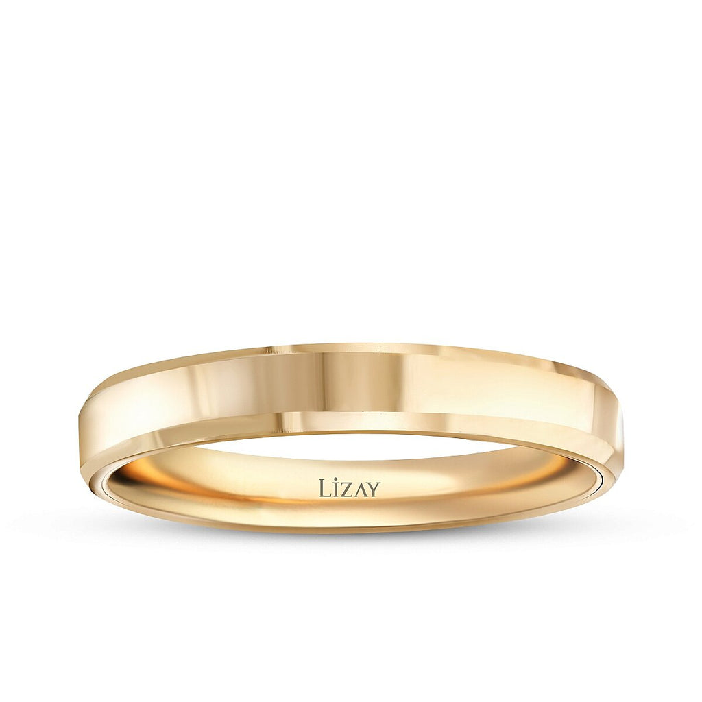 Partner-Eheringe-Set aus Gold