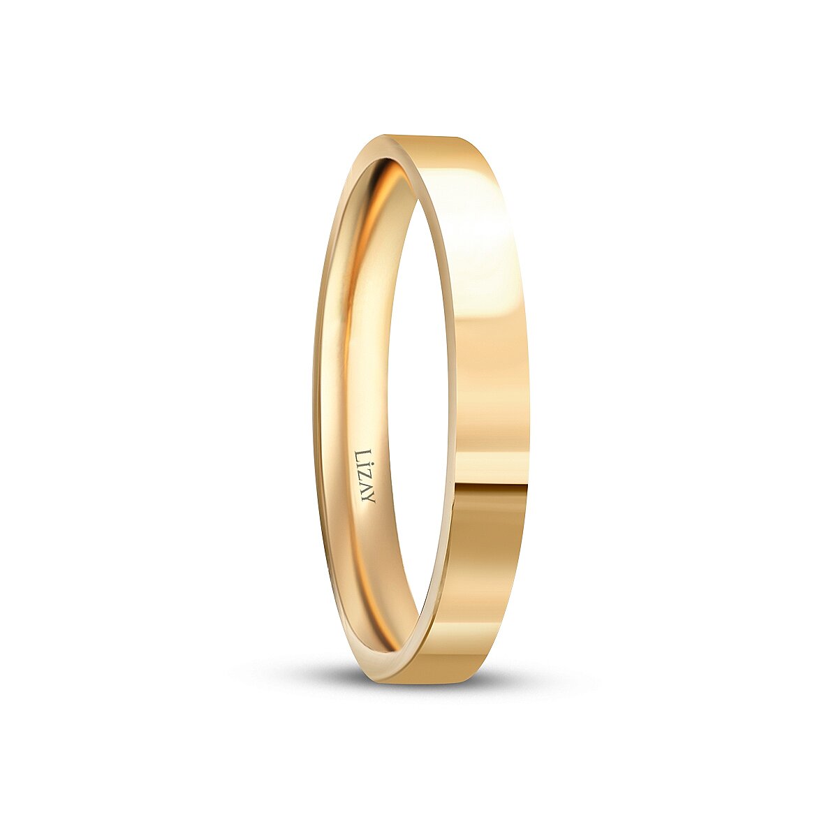 Partner-Eheringe-Set aus Gold